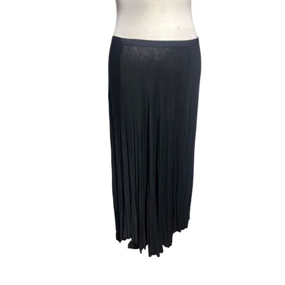 Bia Miro' NWT Black Cheesecloth Sheer Skirt High Low Size 2 - Picture 2 of 6